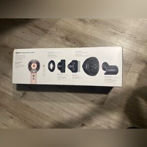 Dyson Supersonic Hair Dryer Rose Gold and Black